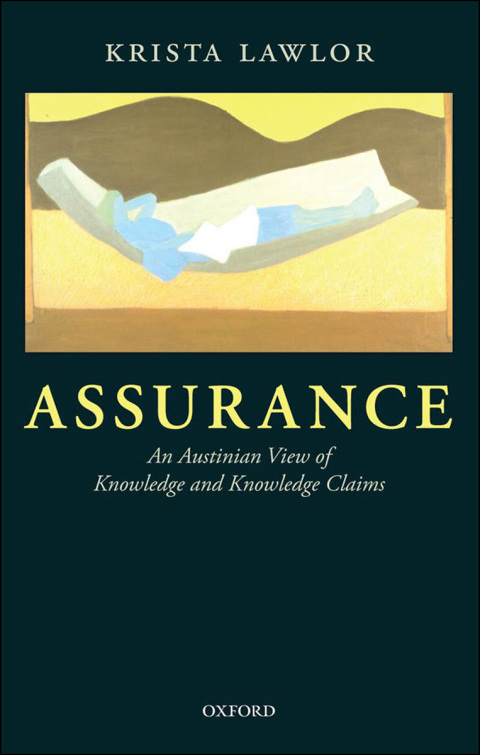 Cover image for book Assurance