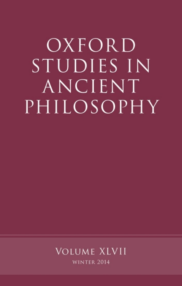 Oxford Studies in Ancient Philosophy, Volume 47