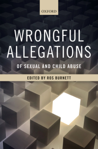 Omslagafbeelding: Wrongful Allegations of Sexual and Child Abuse 1st edition 9780198723301