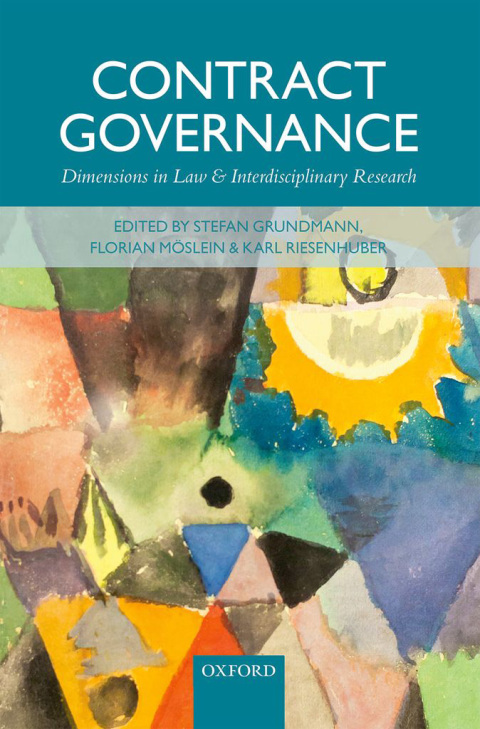 Cover image for book Contract Governance