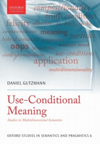 Titelbild: Use-Conditional Meaning 9780198723837