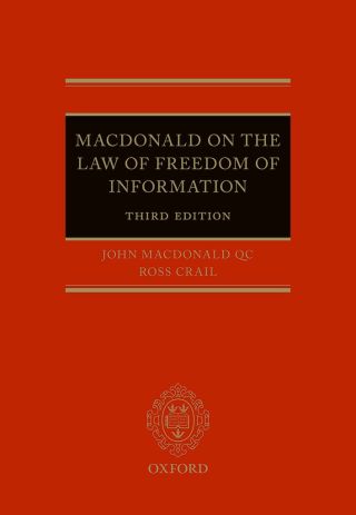 Macdonald on the Law of Freedom of Information