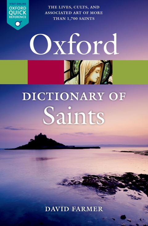 Cover image for book The Oxford Dictionary of Saints, Fifth Edition Revised
