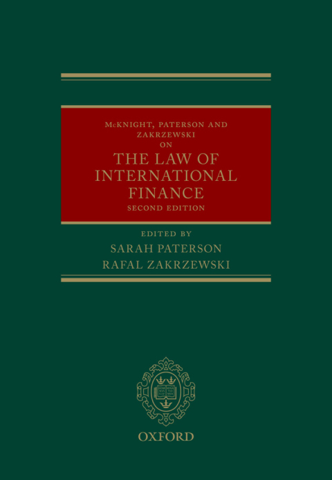 Cover image for book McKnight, Paterson, & Zakrzewski on the Law of International Finance
