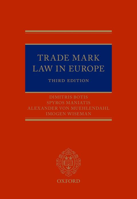 Cover image for book Trade Mark Law in Europe 3e