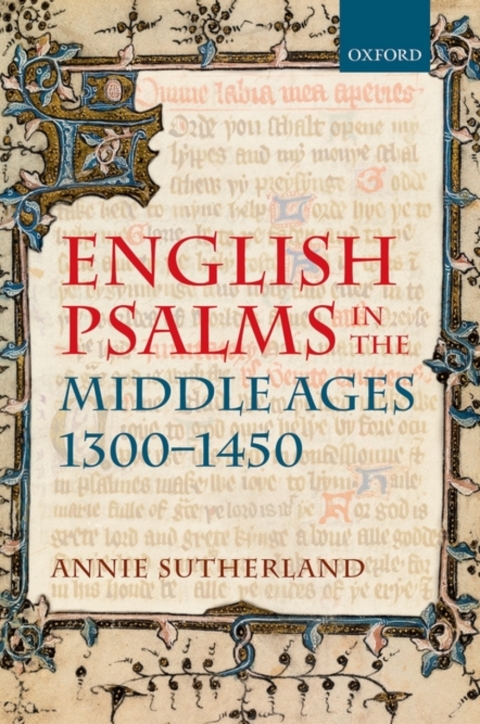 Cover image for book English Psalms in the Middle Ages, 1300-1450