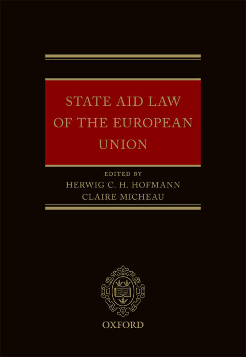 Cover image for book State Aid Law of the European Union