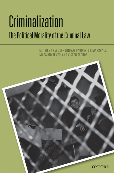 Cover image for book Criminalization
