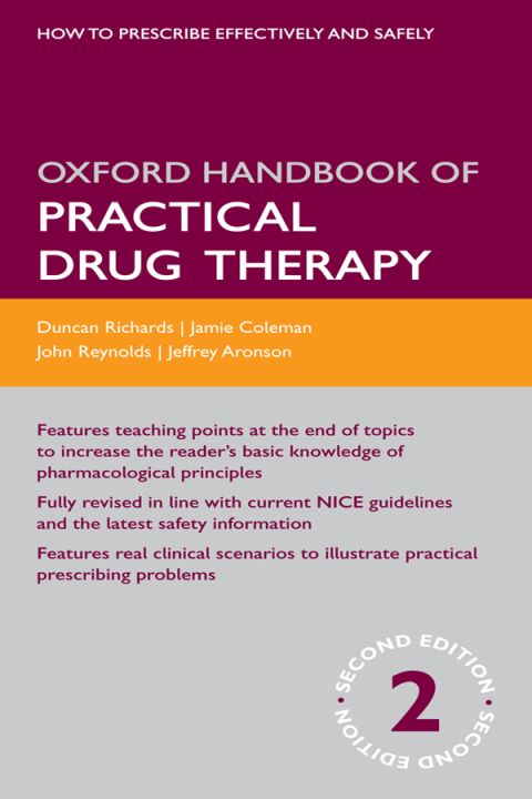 Cover image for book Oxford Handbook of Practical Drug Therapy