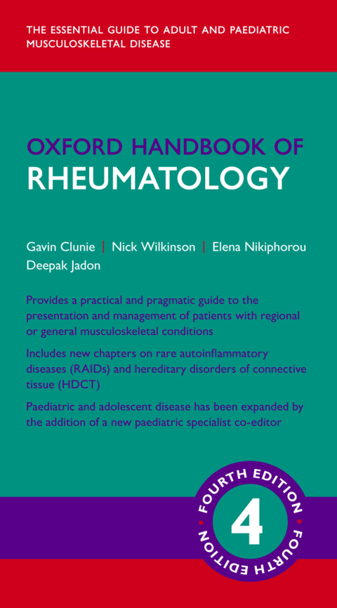 Cover image for book Oxford Handbook of Rheumatology