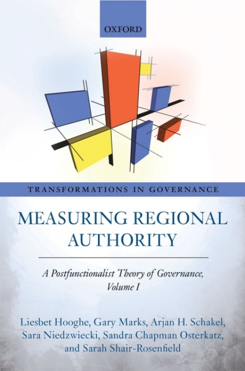 Cover image for book Measuring Regional Authority