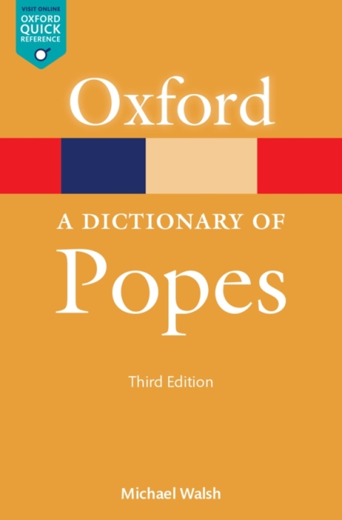 Cover image for book Dictionary of Popes