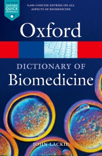 Titelbild: A Dictionary of Biomedicine 9780199549351