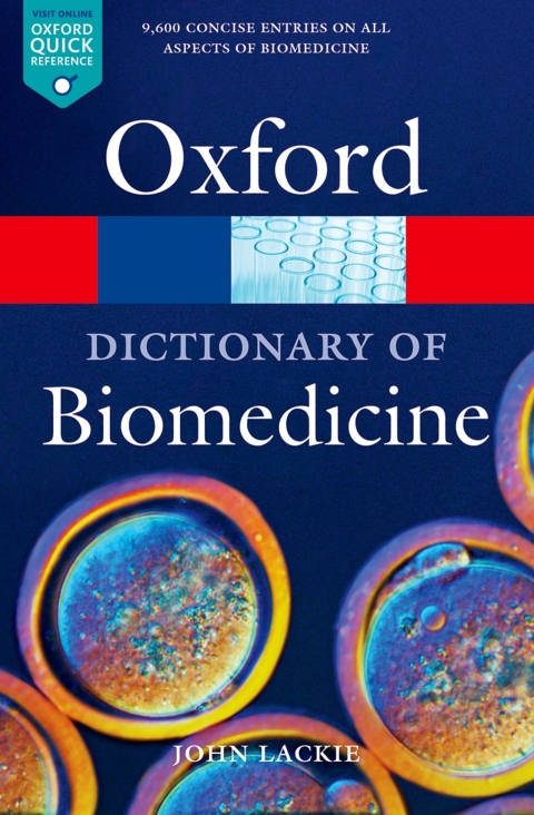 Cover image for book A Dictionary of Biomedicine