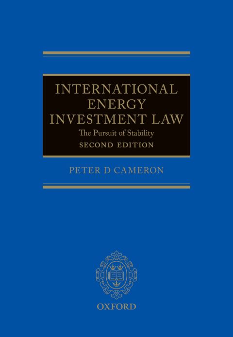 Cover image for book International Energy Investment Law