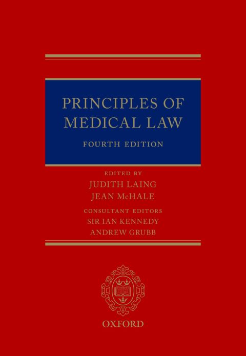 Cover image for book Principles of Medical Law