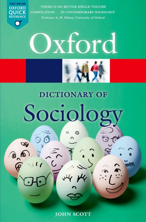 Cover image for book A Dictionary of Sociology