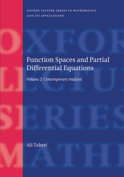 Cover image for book Function Spaces and Partial Differential Equations