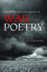 Cover image: The New Oxford Book of War Poetry 2nd edition 9780198704485