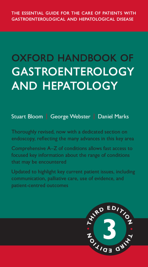 Cover image for book Oxford Handbook of Gastroenterology & Hepatology