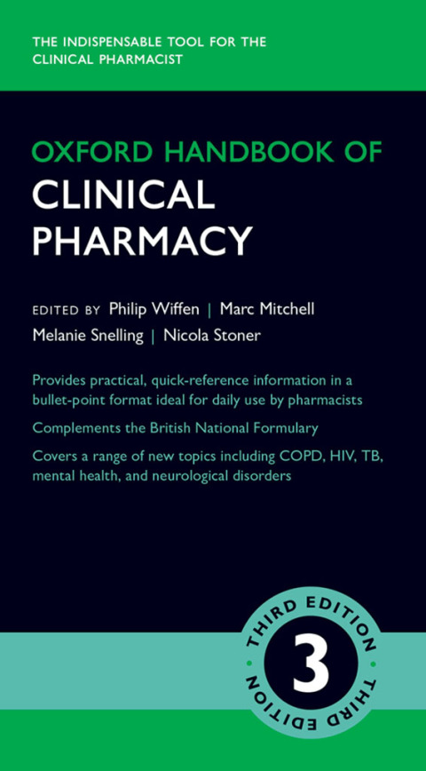 Cover image for book Oxford Handbook of Clinical Pharmacy