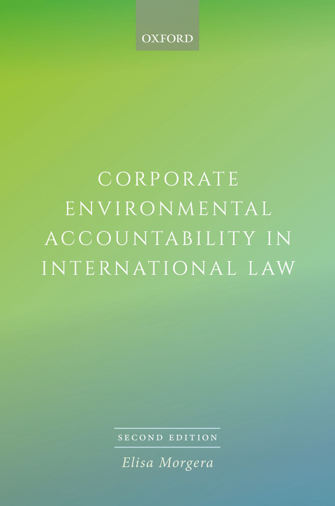 Cover image for book Corporate Environmental Accountability in International Law