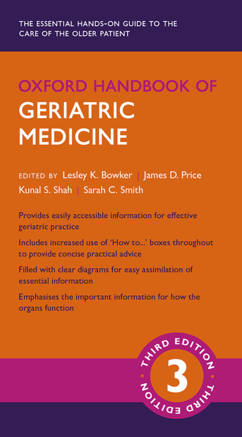 Cover image for book Oxford Handbook of Geriatric Medicine