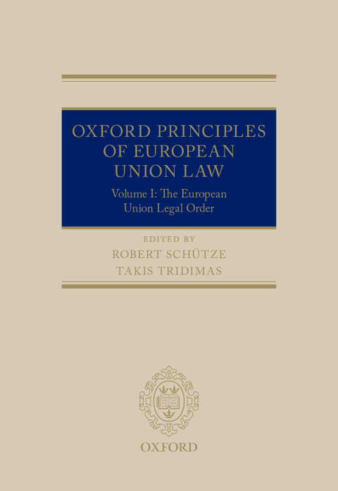 Cover image for book Oxford Principles of European Union Law