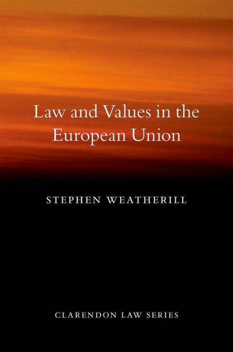 Cover image for book Law and Values in the European Union