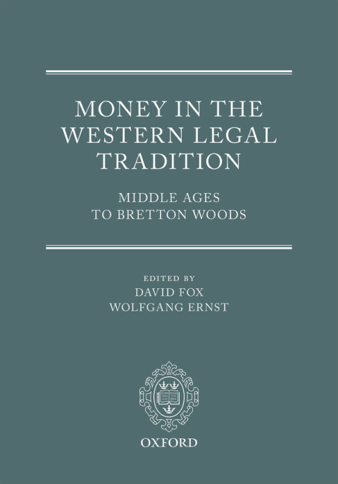 Cover image for book Money in the Western Legal Tradition
