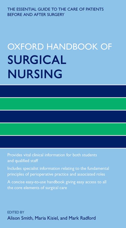 Cover image for book Oxford Handbook of Surgical Nursing