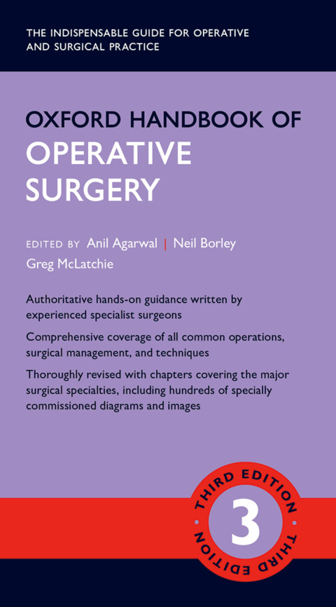 Cover image for book Oxford Handbook of Operative Surgery