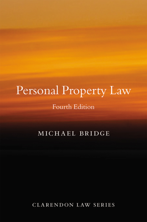 Cover image for book Personal Property Law