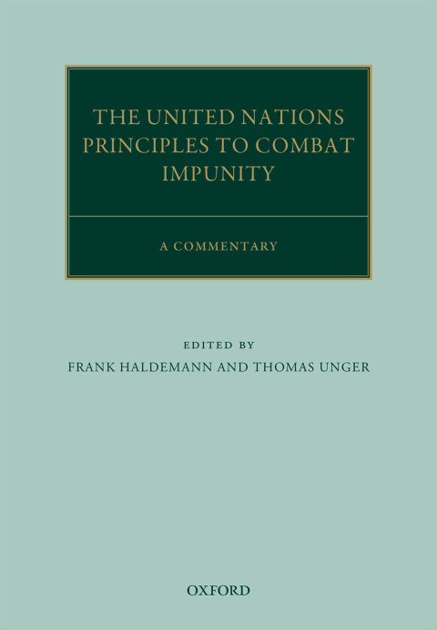 Cover image for book The United Nations Principles to Combat Impunity: A Commentary