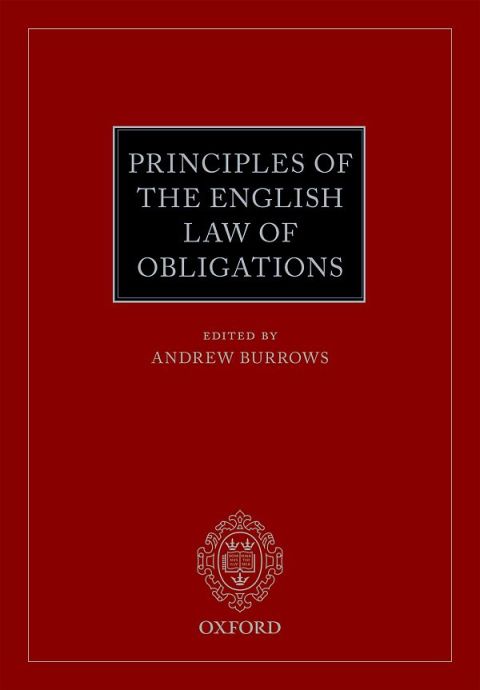 Cover image for book Principles of the English Law of Obligations