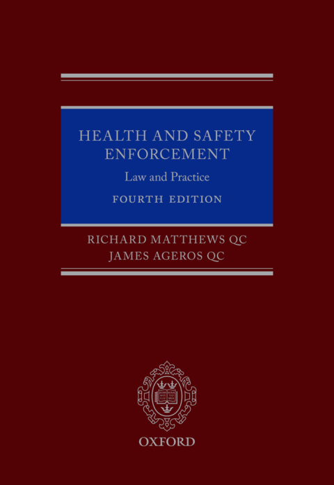 Cover image for book Health and Safety Enforcement