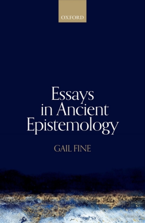 Cover image for book Essays in Ancient Epistemology
