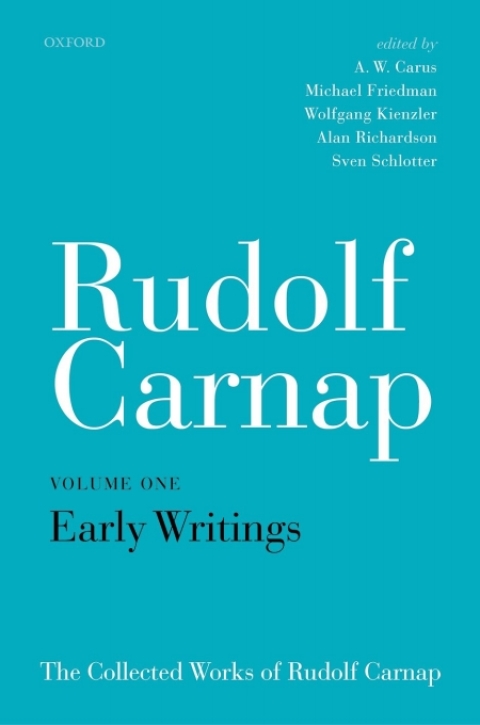 Cover image for book Rudolf Carnap: Early Writings