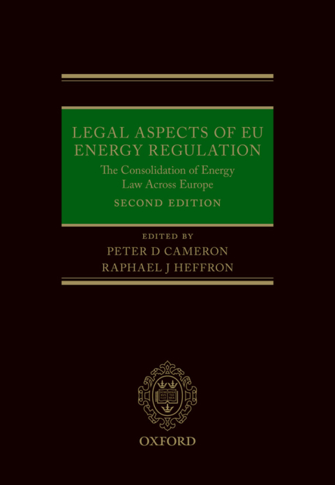 Cover image for book Legal Aspects of EU Energy Regulation