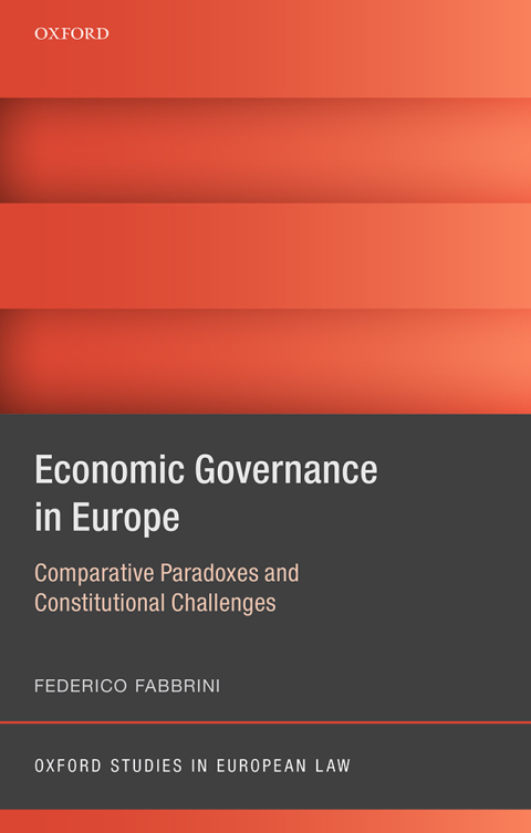 Cover image for book Economic Governance in Europe