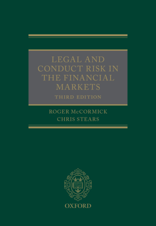 Legal and Conduct Risk in the Financial Markets