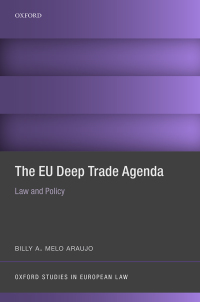 Cover image: The EU Deep Trade Agenda 9780198753384