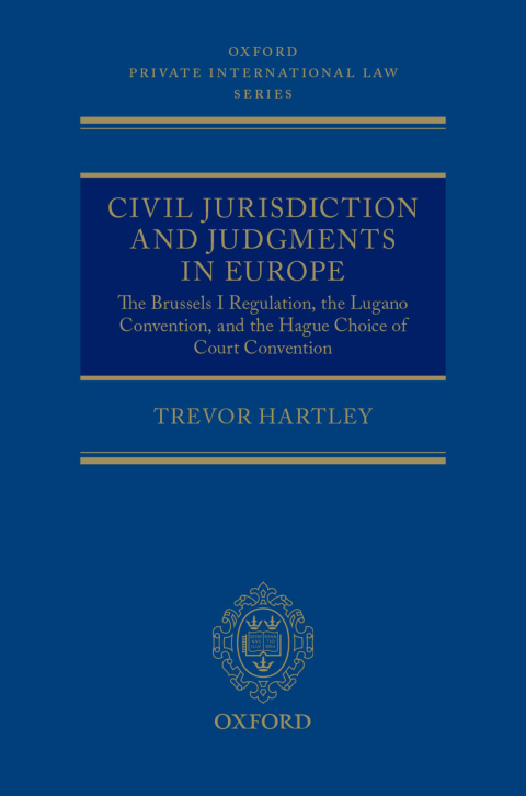 Cover image for book Civil Jurisdiction and Judgments in Europe