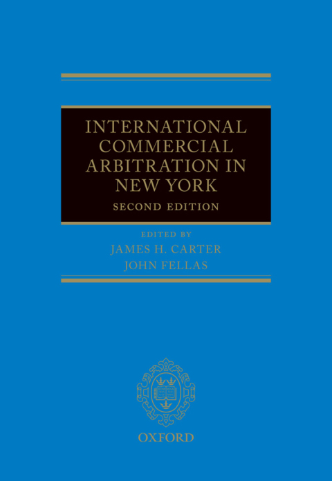Cover image for book International Commercial Arbitration in New York