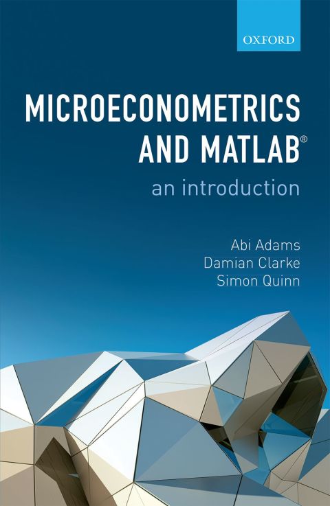 Cover image for book Microeconometrics and MATLAB: An Introduction