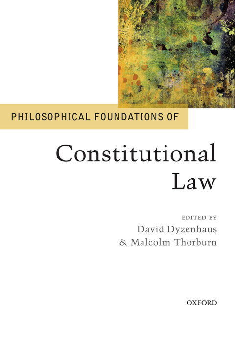 Cover image for book Philosophical Foundations of Constitutional Law