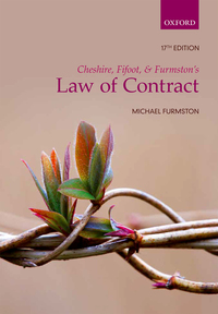 صورة الغلاف: Cheshire, Fifoot, and Furmston's Law of Contract 17th edition 9780198747383