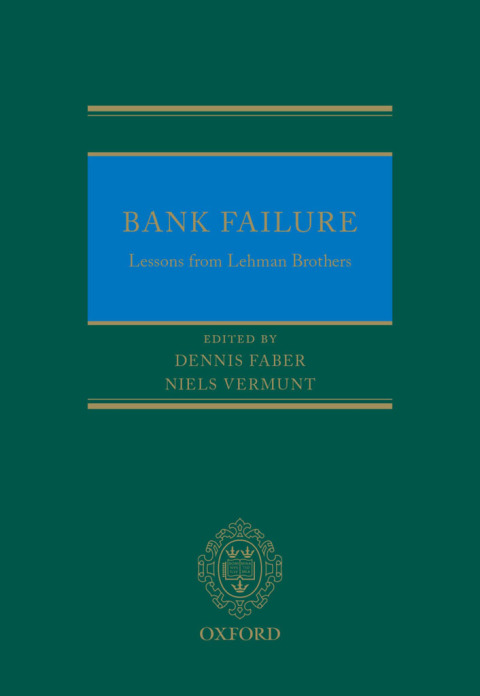 Cover image for book Bank Failure: Lessons from Lehman Brothers
