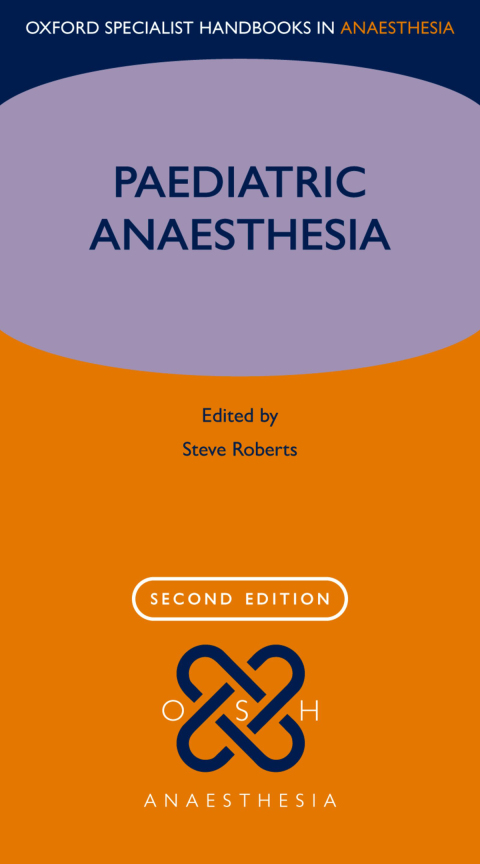 Cover image for book Paediatric Anaesthesia