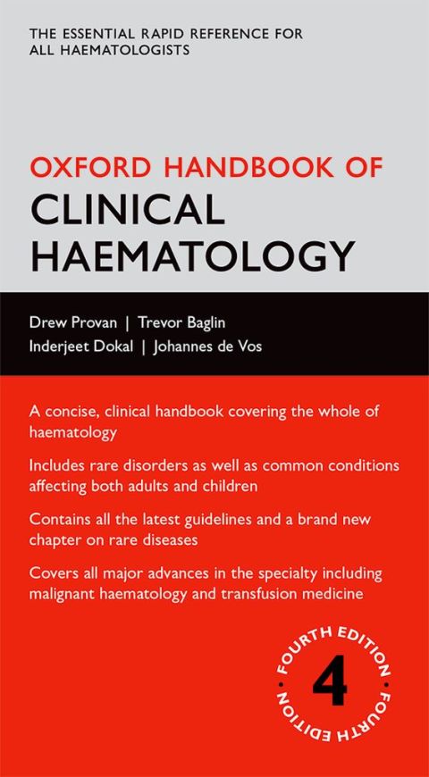 Cover image for book Oxford Handbook of Clinical Haematology